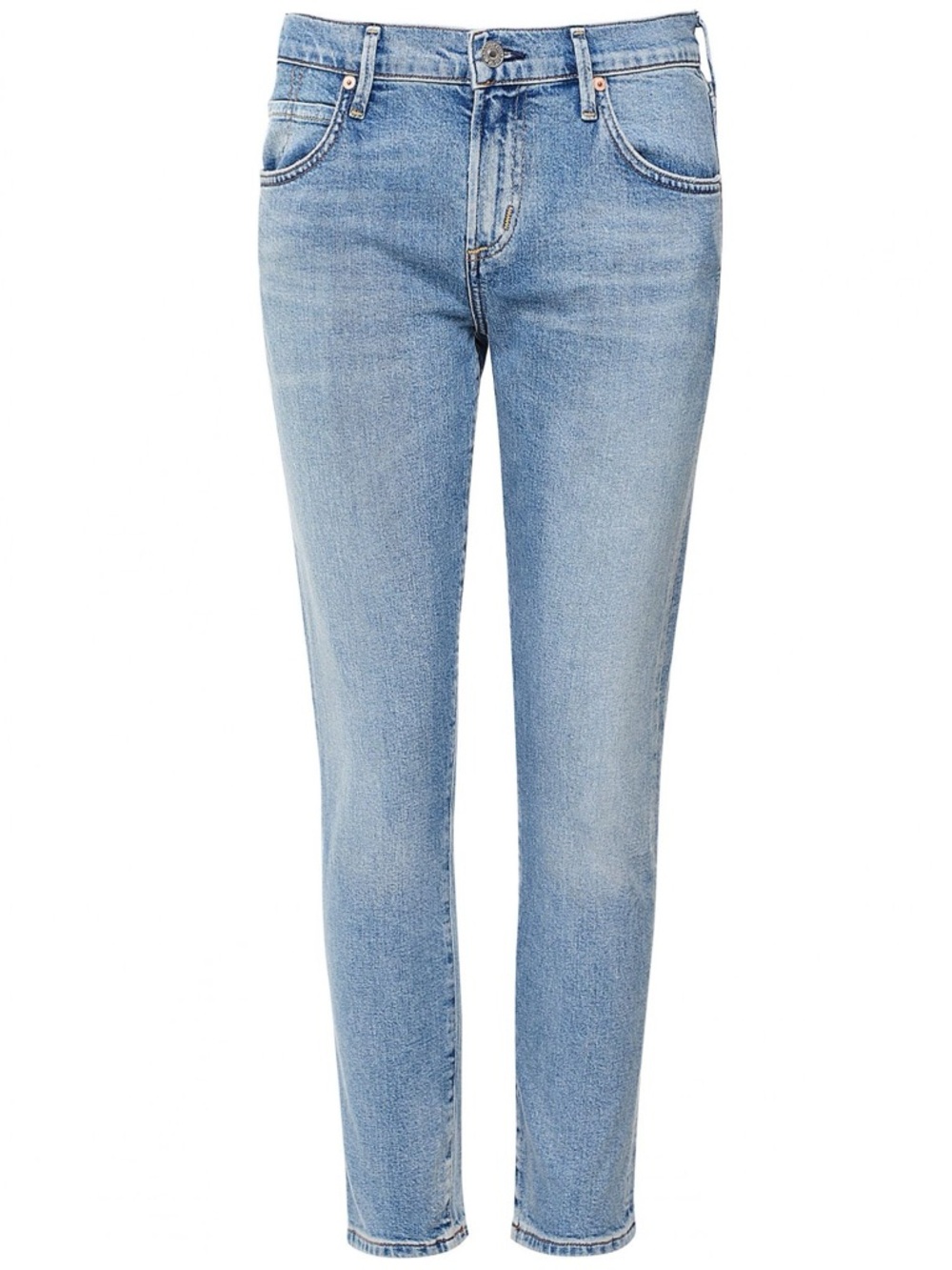 070 CITIZENS OF HUMANITY Women's Elsa Mid Rise Slim Fit Cropped Jeans Blue Sz 32 - Picture 12 of 14